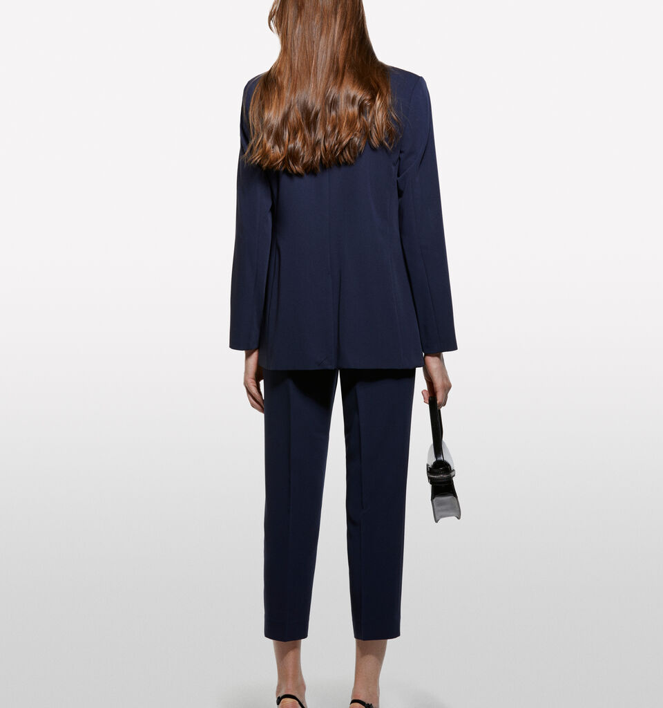 Μπλέιζερ regular fit μπλε σκούρο - μπλέιζερ γυναικεία - Σκουρο Μπλε | Sisley image number 2